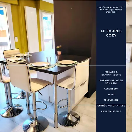 Le Jaures Cozy Apartment